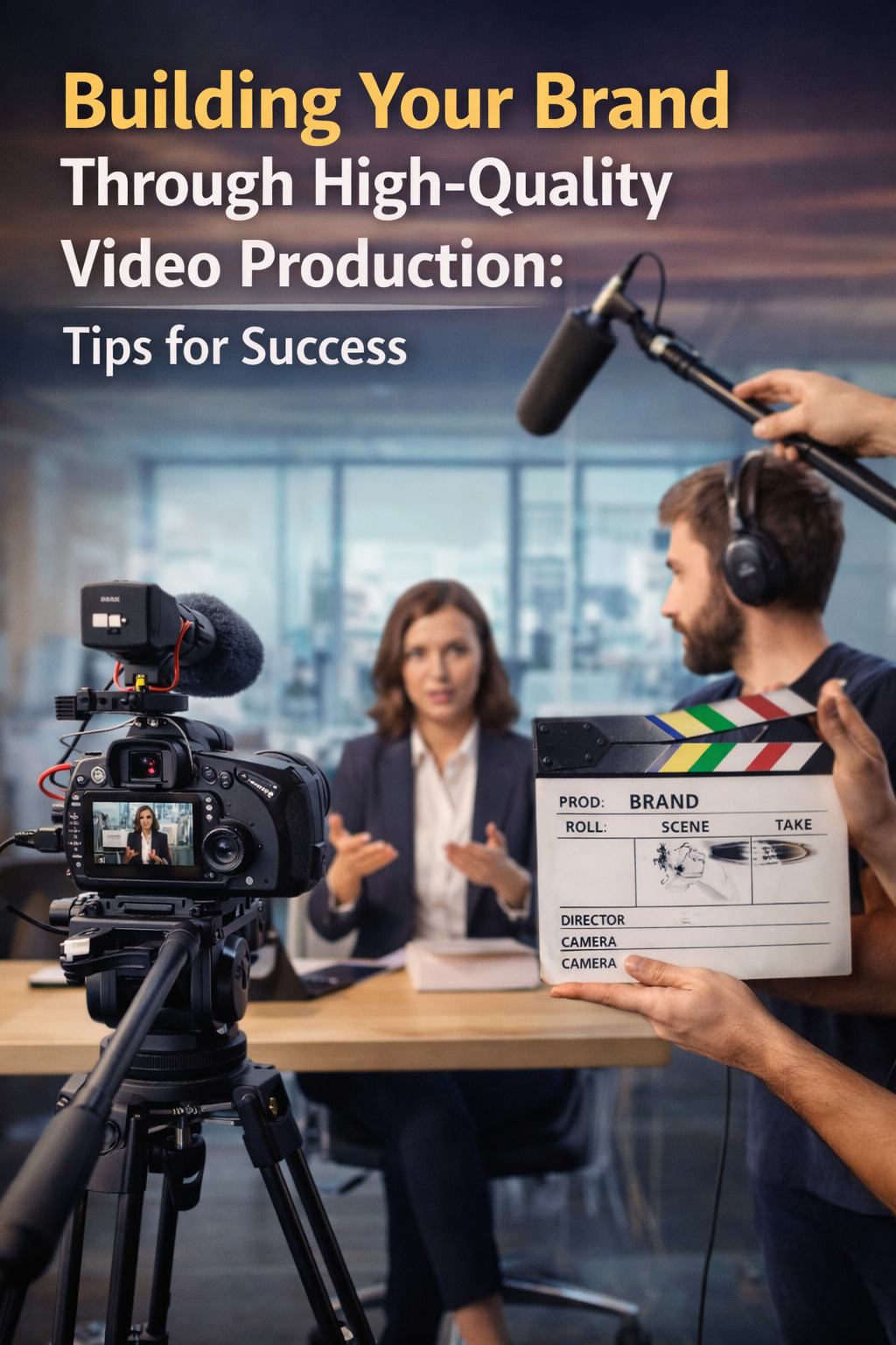 Building Your Brand Through High-Quality Video Production: Tips for Success