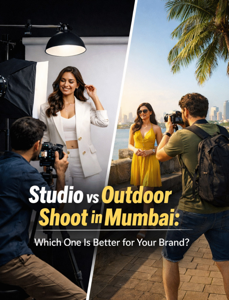 Studio vs Outdoor Shoot in Mumbai
