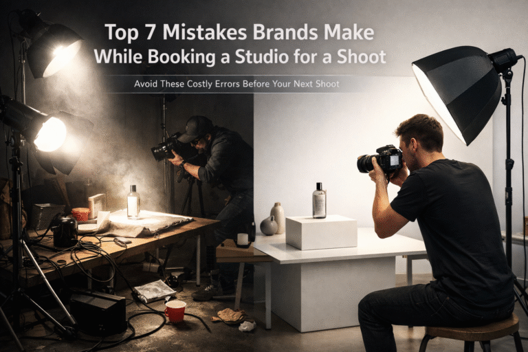 Booking a studio space